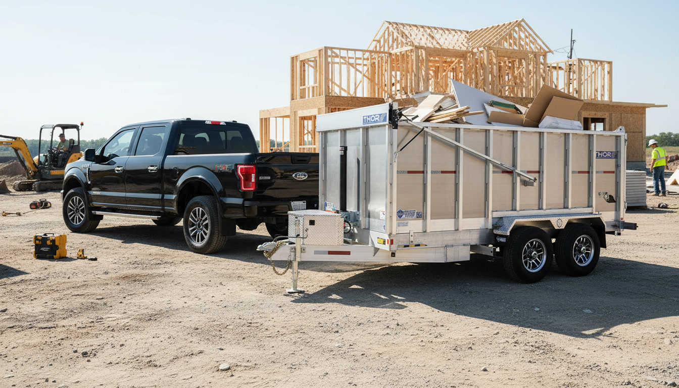 THOR XL high-side dump trailer