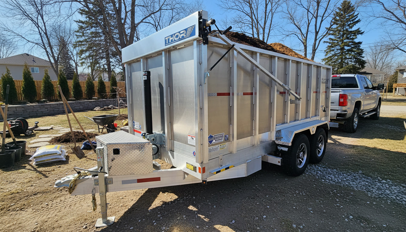 THOR XL utilis&eacute;e pour le paysagement